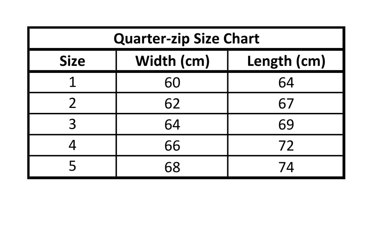 Quarter - Zip Premium Sweatshirt – Deep Navy Blue & Beige - NEXO UNIFIED