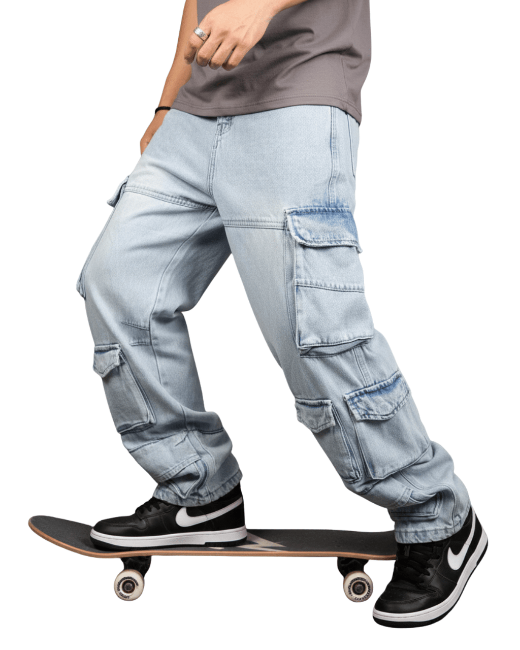 Chaos Cargo Denim Jeans - NEXO UNIFIED