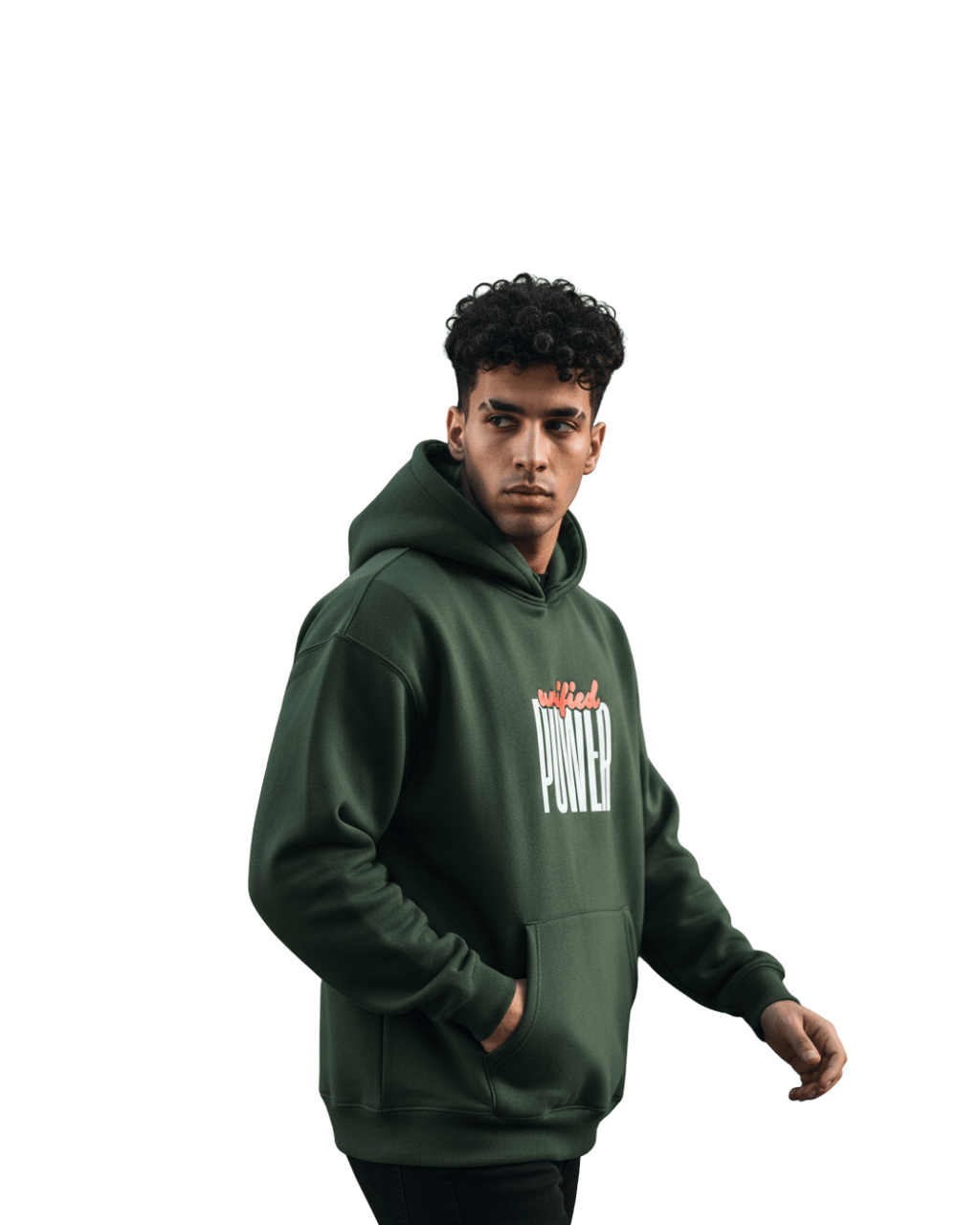 Unified Power Oversized Hoodie – Forest Green - NEXO UNIFIED