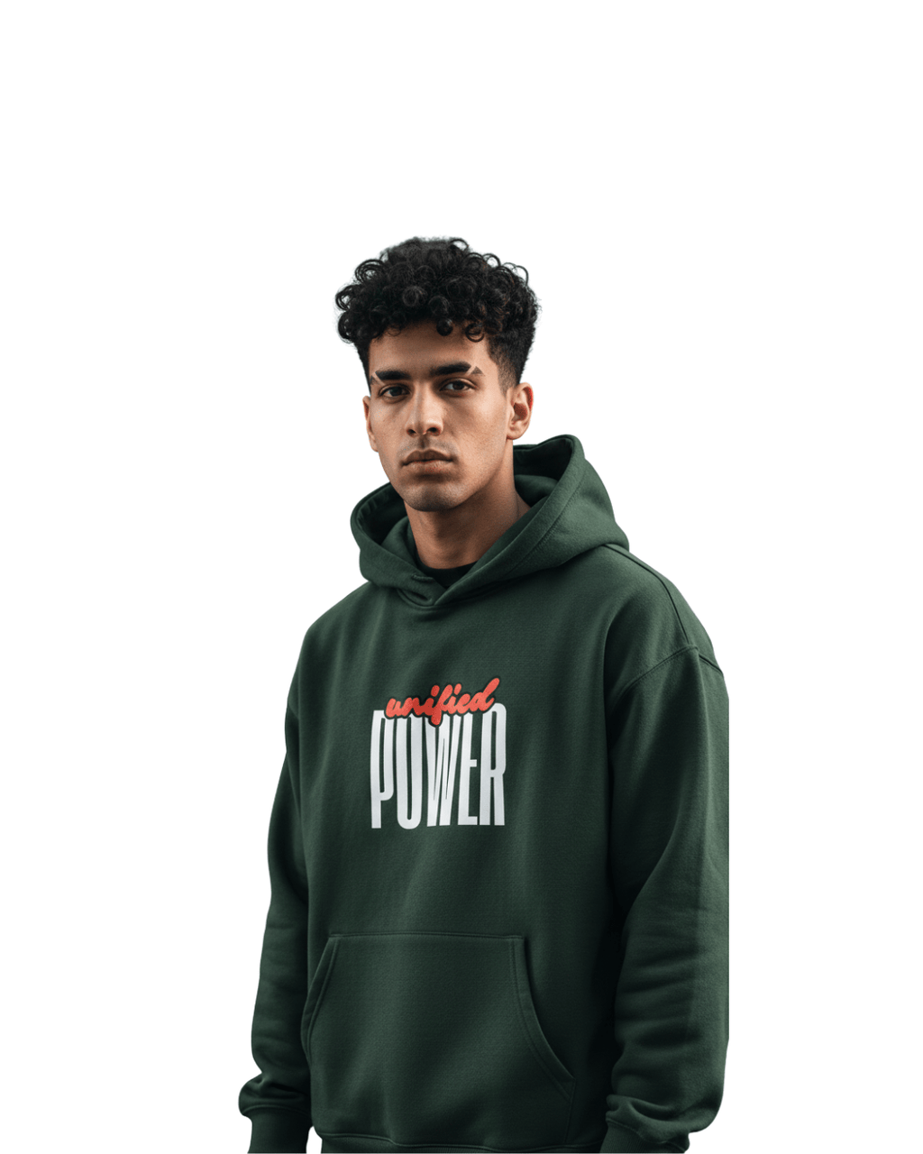 Unified Power Oversized Hoodie – Forest Green - NEXO UNIFIED