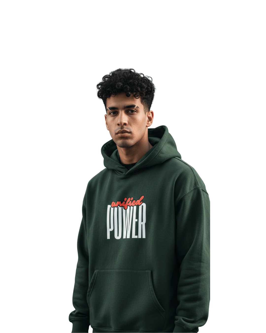 Unified Power Oversized Hoodie – Forest Green - NEXO UNIFIED